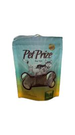 تشویقی سگ پت پرایز مدل سیرابی گاو Beef tripe وزن 40 گرم